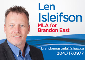Len Isliefson, MLA for Brandon East